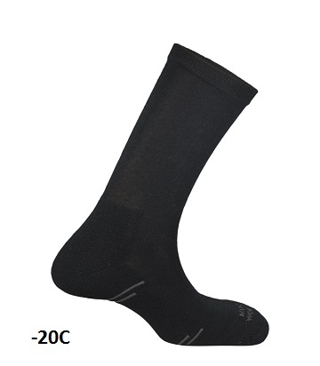 Kojinės Ekstrimali Žiema Extreme Merino Vilna su Šilku -20C Termo kojinės