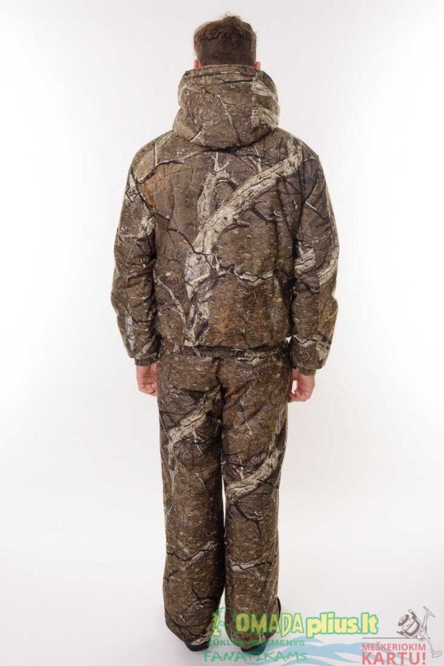 Kostiumas žieminis -45C Real Tree Camo 2-dalių 3D Camo Nepralyjantis 5000 Kvepuojantis 5000 Nešlama - Image 8