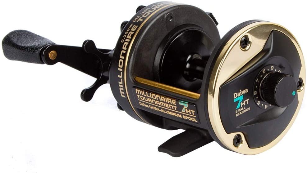 Ritė Multiplikatorius Daiwa Millionaire 7HT Stainless Steel Multipler Reel. - Image 3