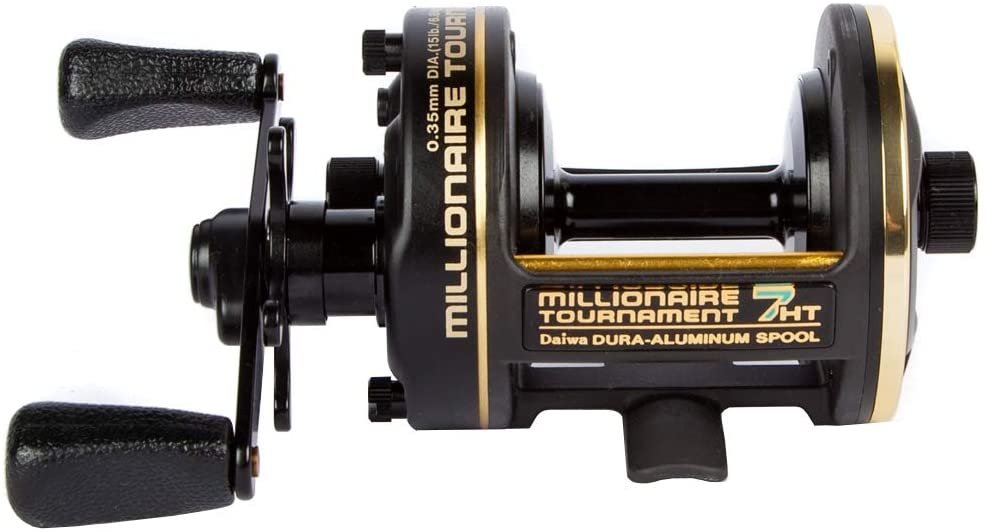 Ritė Multiplikatorius Daiwa Millionaire 7HT Stainless Steel Multipler Reel. - Image 4