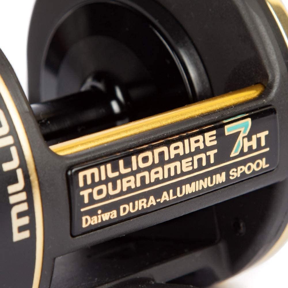 Ritė Multiplikatorius Daiwa Millionaire 7HT Stainless Steel Multipler Reel. - Image 9