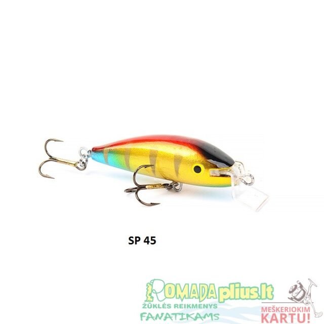 Vobleris Salmon 7.5cm Finland Lašiša arba Šlakiui - Image 11