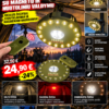 Super Kaina 29eur Kubas Palapinei Skėčiui Prožektorius su magnetu ir nuotoliniu valdymo pulteliu LED Traper carp