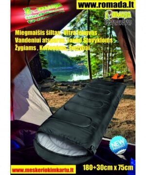 Super kaina 39eur Miegmaišis Šiltas Ultra lengvas Skirtas Lauko Stovykloms Žygiams Kelionėms Turistinis Žvejybinis Dydis 180+30cm x 75 cm