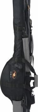 Dėklas Meškerėms 3-skyrių Black-Grey Kietas Deluxe 1.55m