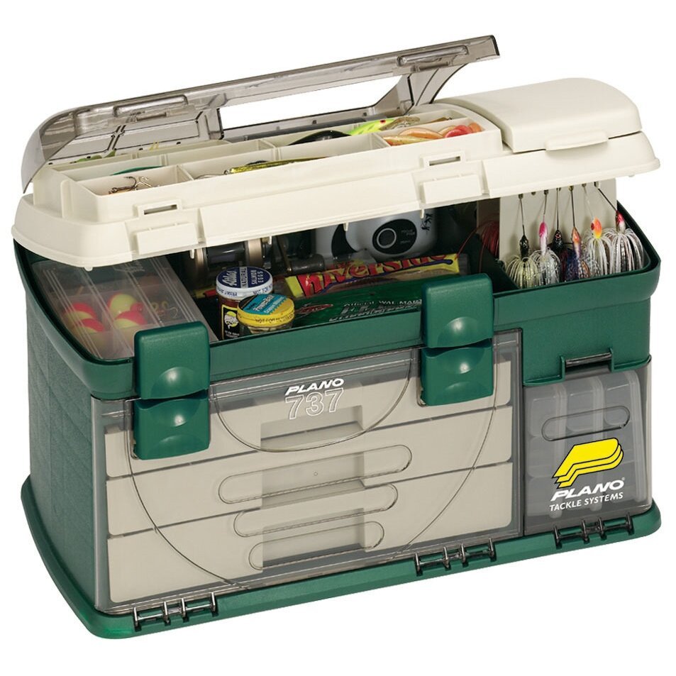 -20% Super Kaina 143eur Dėžė PLANO Multi system Green Pagaminta JAV Matmenys 52.7 х 29.2 х 35.2 cm - Image 5