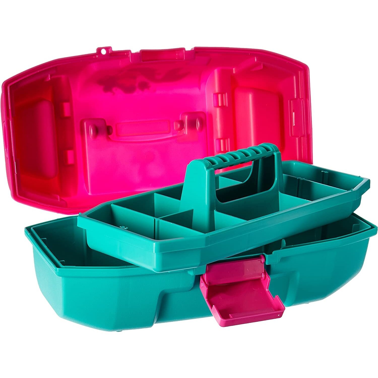 -50% Super Kaina 19eur Dėžė Plano Undinė Vaikams žvejėms made in USA Pink - Image 3