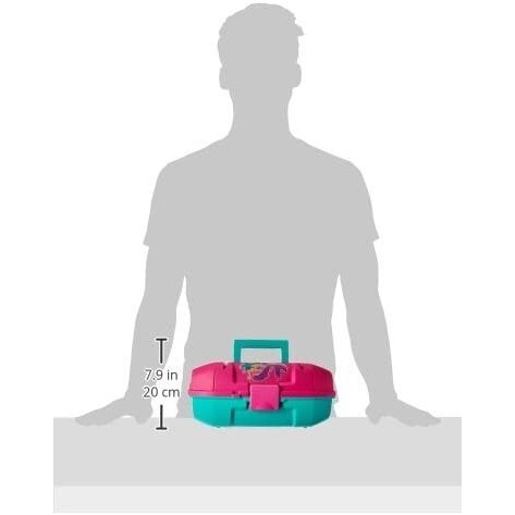 -50% Super Kaina 19eur Dėžė Plano Undinė Vaikams žvejėms made in USA Pink - Image 4