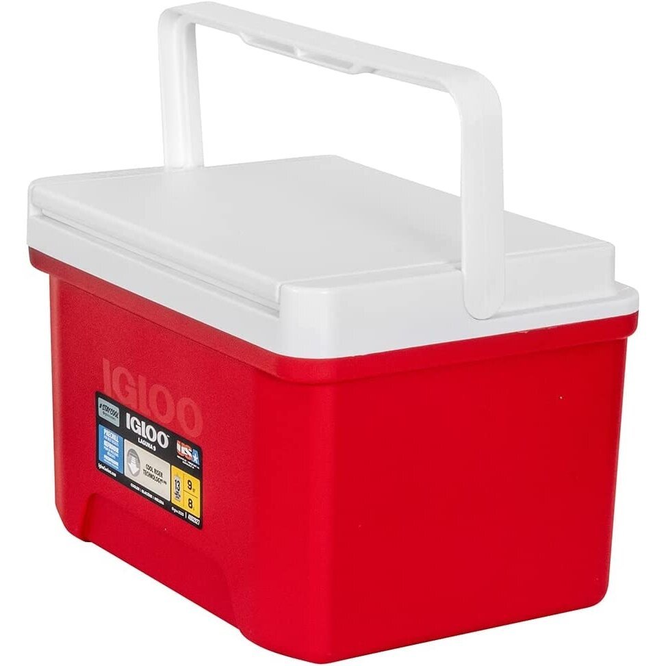 Dėžė-šaltkrepšis 8L IGLOO Laguna 9 Cooler Made in USA - Image 6
