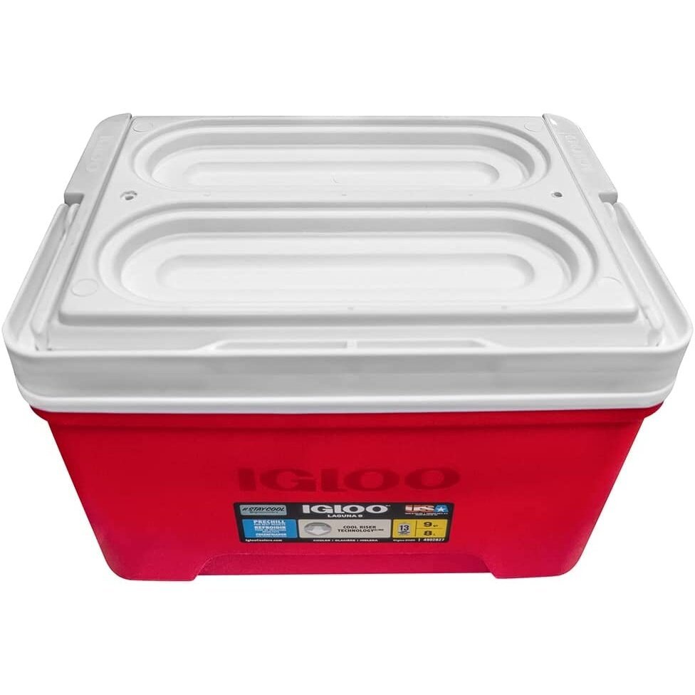 Dėžė-šaltkrepšis 8L IGLOO Laguna 9 Cooler Made in USA - Image 3