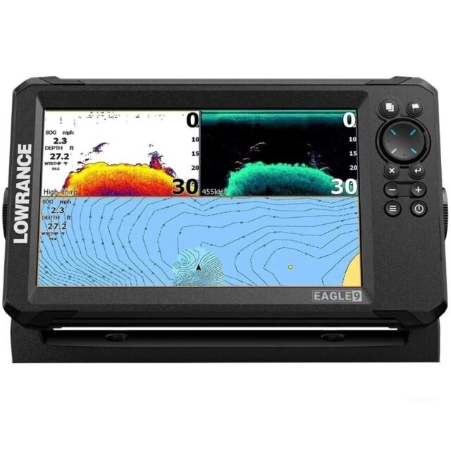 NAUJAS MODELIS Echolotas Lowrance EAGLE 9 HD TRIPLESHOT ROW su sonaru - Image 4