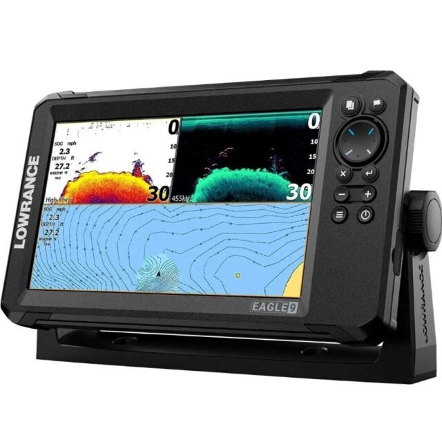 NAUJAS MODELIS Echolotas Lowrance EAGLE 9 HD TRIPLESHOT ROW su sonaru - Image 9