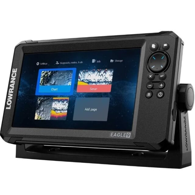 NAUJAS MODELIS Echolotas Lowrance EAGLE 9 HD TRIPLESHOT ROW su sonaru - Image 10
