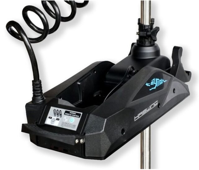 Galingas Variklis Haswing White Cayman B GPS 80Lbs 24V  210cm GPS Jūrinis Inkaras Elektrinis Taškinis užraktas Dideliems Laivams Valdomas Pulteliu Telefonu Planšete su inkaravimo Funkcija + Autopilotas - Image 17