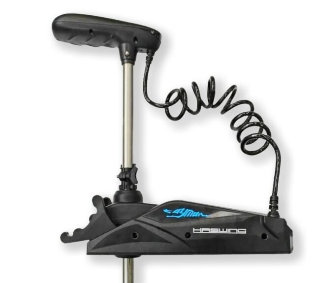 Galingas Variklis Haswing White Cayman B GPS 80Lbs 24V  250cm GPS Jūrinis Inkaras Elektrinis Taškinis užraktas Dideliems Laivams Valdomas Pulteliu Telefonu Planšete su inkaravimo Funkcija + Autopilotas - Image 5