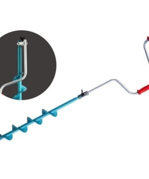 Super Kaina 67eur Ledo Grąžtas sulankstomas Rapala Steel 155mm Green