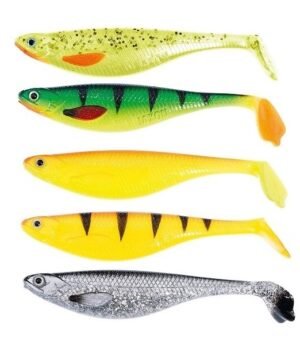 IŠPARDAVIMAS! Guminukai Soft Reali žuvytė 5vnt Mix 9cm