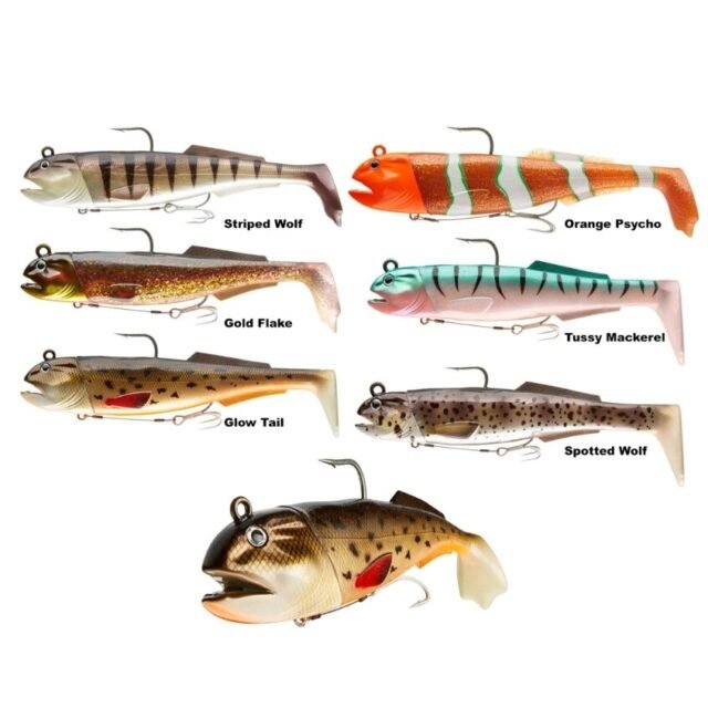 Guminuko Komplektas Jūrinis DAIWA  24cm 480g 3D UV Didelių Menkių, Otų Halibutų Žvejybai Norvegijoje Skumbrė Menkė Jūrinio Ešerio mailiaus imitacija - Image 4