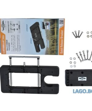 Alternative view of Haswing Sustiprinta Cayman tvirtinimo plokštė Greito Nuėmimo ir Uždėjimo platforma su užraktu Dideliems varikliams 80LBS