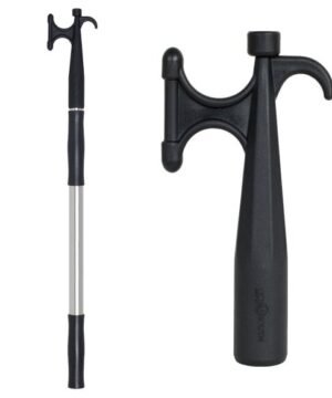 Teleskopinė Tvirta švartavimosi lazda su kabliu virvei gaudyti Ocean 1,10m-2,20m