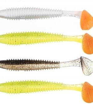 IŠPARDAVIMAS! Guminukai Soft Real 10cm 4vnt Mix