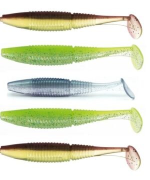 IŠPARDAVIMAS! Guminukai Soft Real 10cm 5vnt Mix