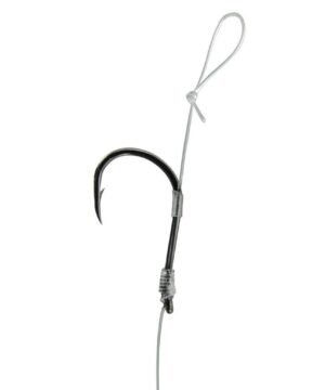 Alternative view of Kabliukai su pavadėliu Carp Method Feeder nr.6 5vnt