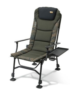 Kėdė karpinė „ypač lengva“ su staliuku iki 150kg svoriui Ti-Lite Carp Seat