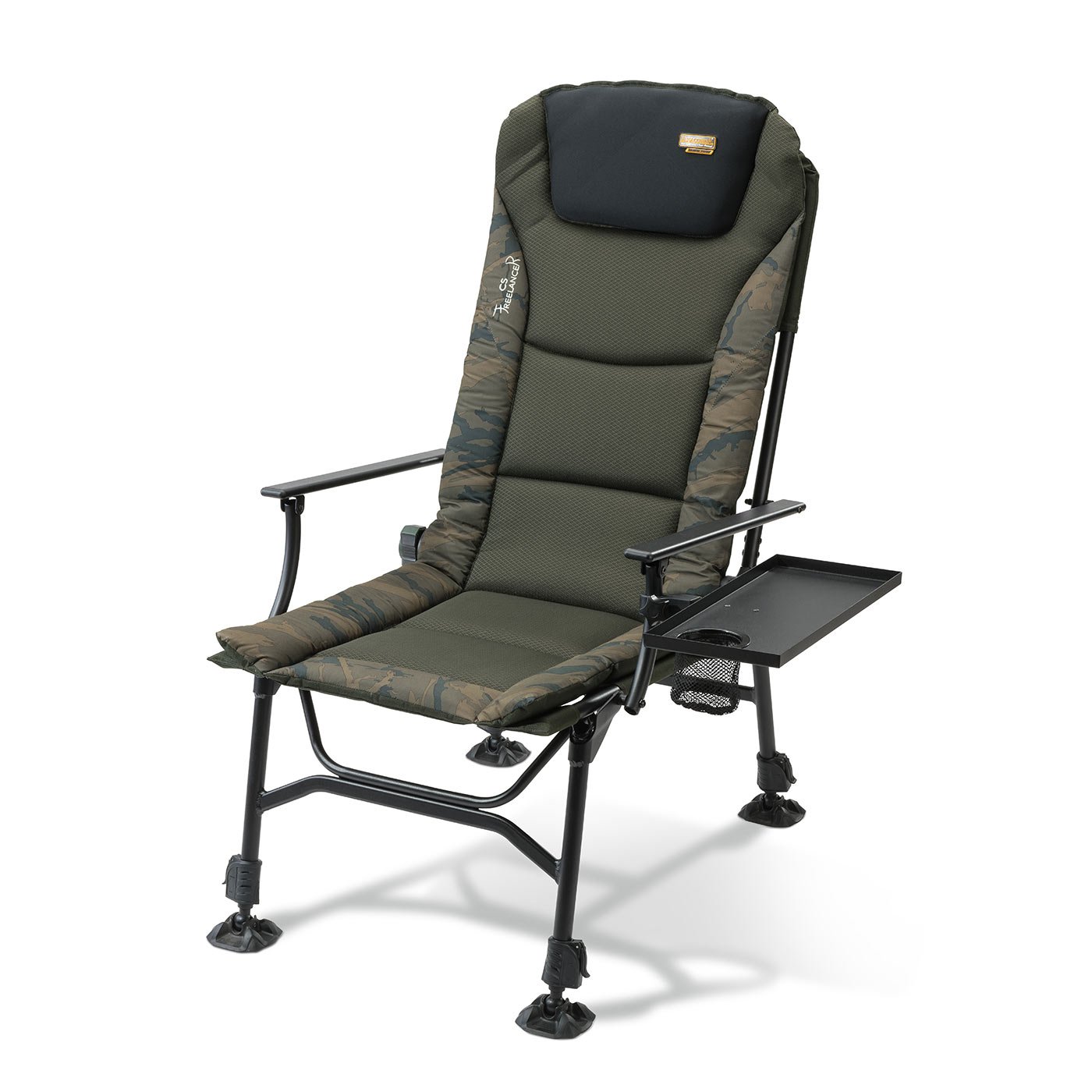 Kėdė karpinė „ypač lengva“ su staliuku iki 150kg svoriui Ti-Lite Carp Seat