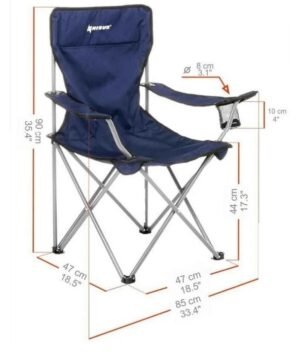 Alternative view of -30% Super Kaina 59eur Kėdė sulankstoma Tourist Nisus iki 100kg