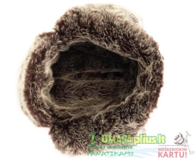 -50% Super kaina 44eur Kepurė Žieminė su eco kailiu Nepralyjanti Minkštas šiltas kailis - Image 2