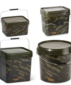 Kibiras jaukui Kvadratinis su Dangčiu Kamufliažinis Camo 5L / 10L / 17L Anaconda Germany