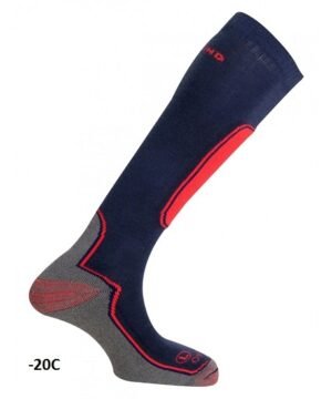 Kojinės aukštos Šiltos Slidininkams Moterims Vaikams Dydis 32-37 Mund SKIING OUTLAST® Komfortas nuo 0 iki -20C Made in Spain Firmos MUND