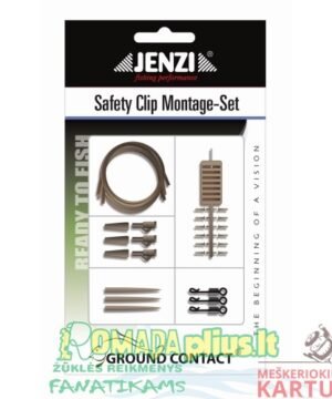 Komplektas Safety Clip Carp Montage Set