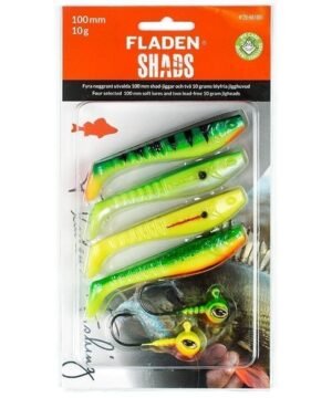 Alternative view of Komplektas Setas riperių su galvakabliais Jig 8cm Starkiams/Lydekoms/Ešeriams