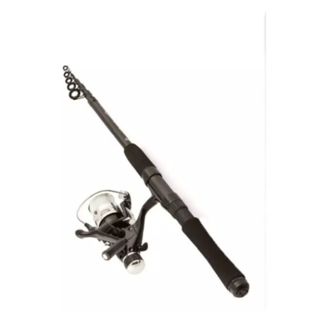 Komplektas Setas Tele Meškerė su rite +Valas 210cm Viskas supakuota ant gražios Firminės ABUGARCIA PAKUOTĖS - Image 2