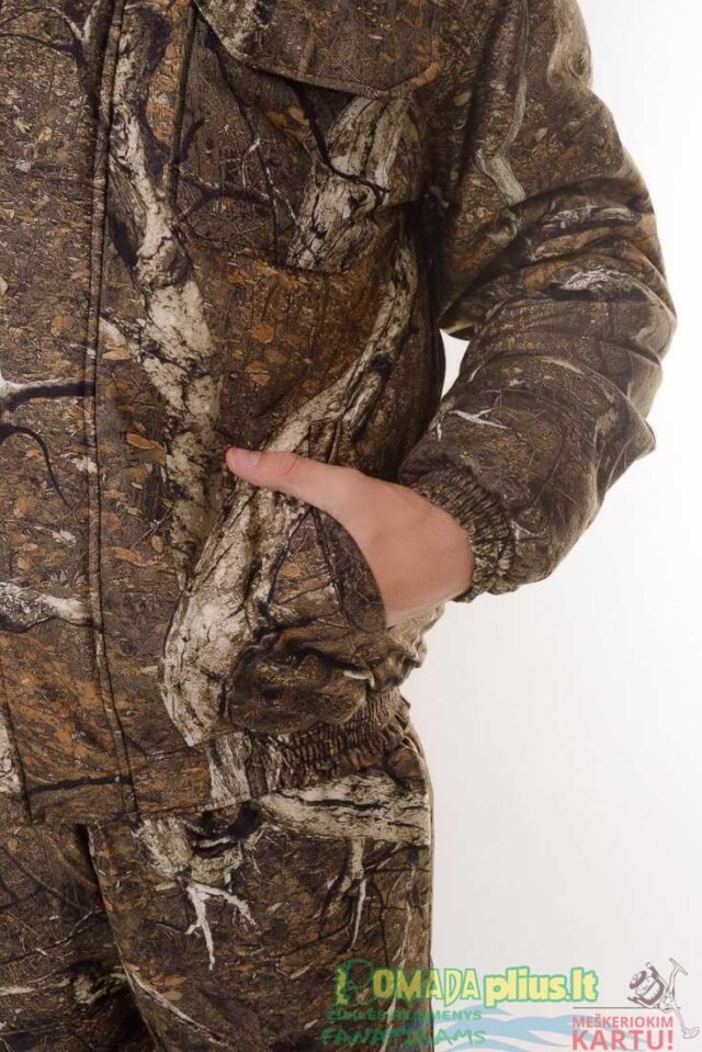 Kostiumas žieminis -45C Real Tree Camo 2-dalių 3D Camo Nepralyjantis 5000 Kvepuojantis 5000 Nešlama - Image 4