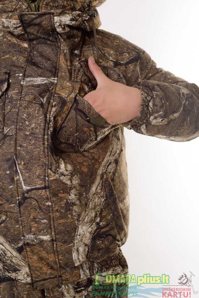 Kostiumas žieminis -45C Real Tree Camo 2-dalių 3D Camo Nepralyjantis 5000 Kvepuojantis 5000 Nešlama - Image 13