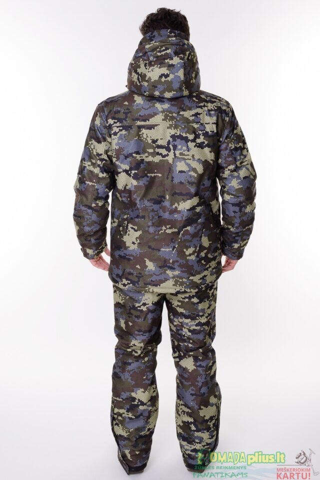 Populiariausias Kostiumas žieminis -45C Strategy 3D Camo Nepralyjantis Kvepuojantis Nešlama Tinka Medžioklei ir Žvejybai ICE Fishing Hunting - Image 2