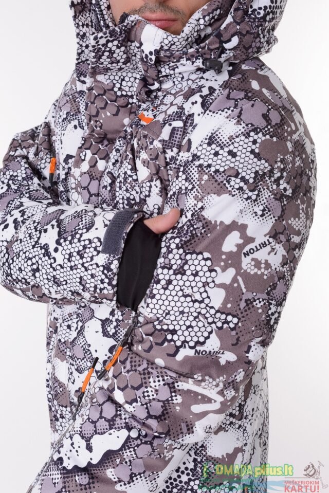 Kostiumas žieminis White Lizard Pro -45C Nepralyjantis Kvepuojantis Minkštas kaip aksomas 10.000/10.000 Nešlama Medžioklėje ir Žvejyboje ICE Fishing Hunting - Image 10