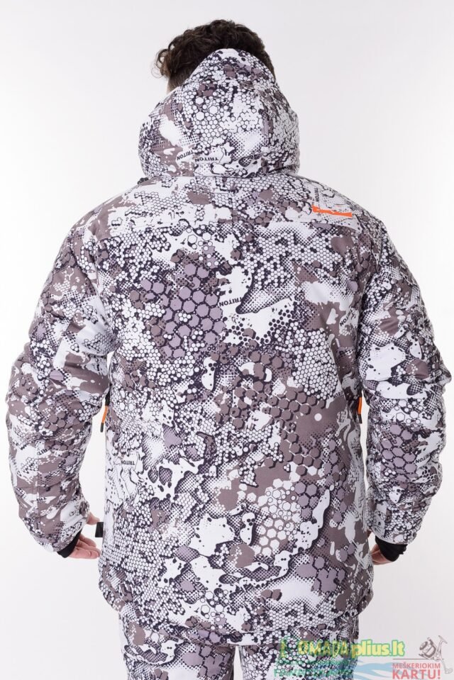 Kostiumas žieminis White Lizard Pro -45C Nepralyjantis Kvepuojantis Minkštas kaip aksomas 10.000/10.000 Nešlama Medžioklėje ir Žvejyboje ICE Fishing Hunting - Image 12