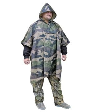 -44% Super Kaina 19eur Lietpaltis Ploščius Pončio Nuo lietaus ir Vėjo Camou XL-XXL