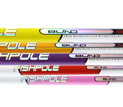 Meškerė teleskopinė be žiedų nuo 3m iki 5m Sustiprinta