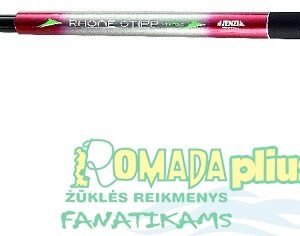 Meškerė Tele Rhone Super compact tik 49cm / 4.0m, 5.0m be žiedų JENZI