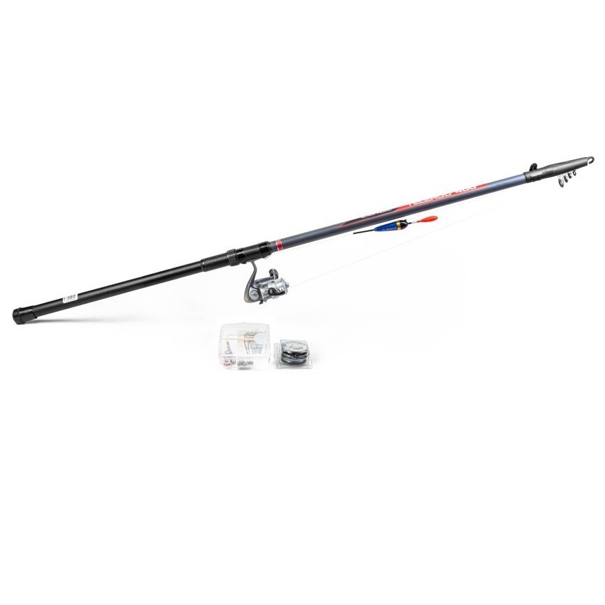 Super kaina nuo 37eur Meškerės komplektas Pilnai Paruoštas Žvejybai 3m / 4m / 5m su Papildomais Priedais