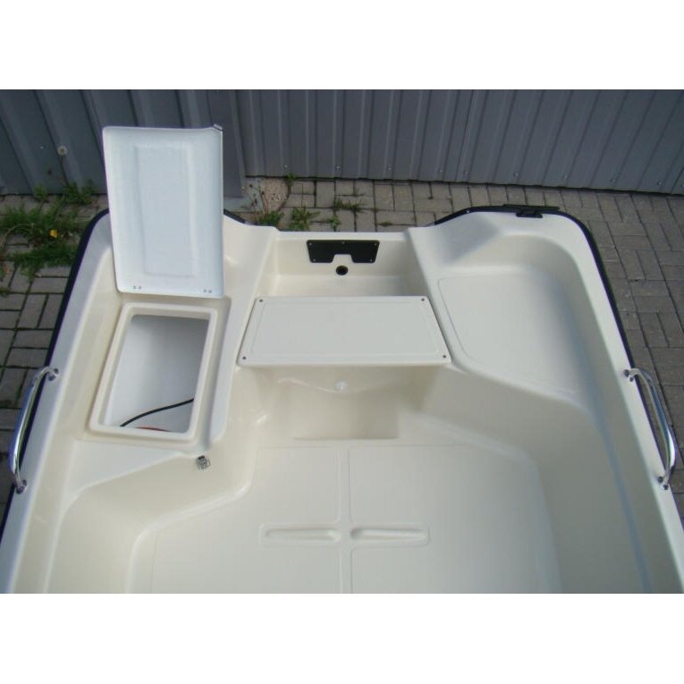 -18% Super Kaina 1995eur Plastikinė valtis Definas 3.60m FISHING Deluxe version Variklis iki 15Ag Aukšta kokybė! - Image 2