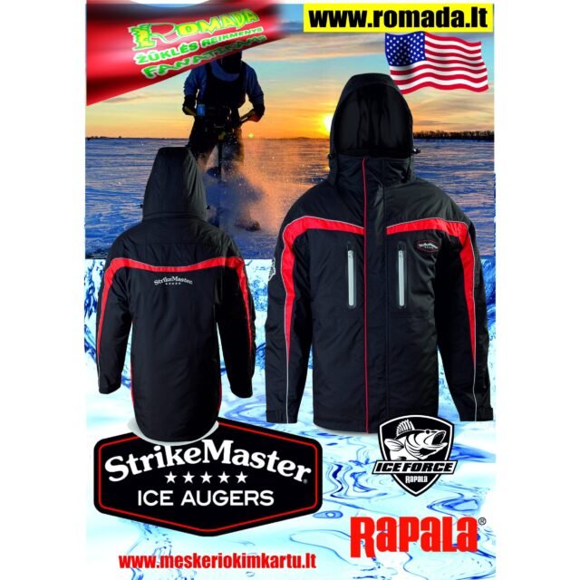 RAPALA USA Kostiumas žieminis Strike Master Battle Šiltas  Neprapučiamas - 100% atsparus vandeniui ir vėjui - Image 2