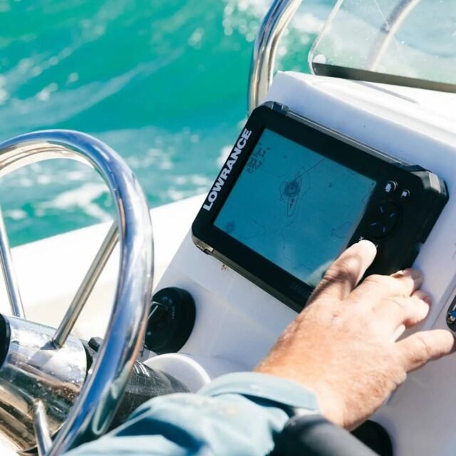 NAUJAS MODELIS Echolotas Lowrance EAGLE 7 HD SPLITSHOT ROW  su sonaru