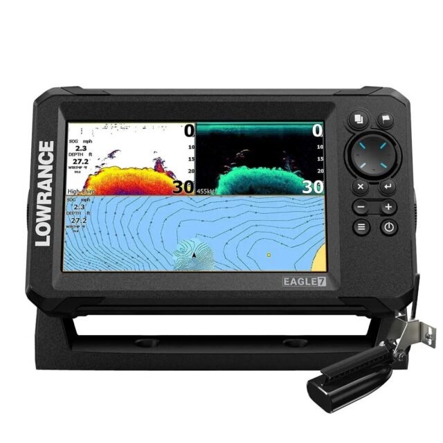 NAUJAS MODELIS Echolotas Lowrance EAGLE 7 HD SPLITSHOT ROW  su sonaru - Image 6