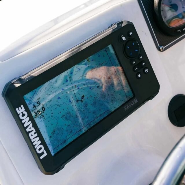 NAUJAS MODELIS Echolotas Lowrance EAGLE 7 HD SPLITSHOT ROW  su sonaru - Image 2